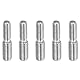 PATIKIL M8*M10*40 Doppelt-Endgewindebolzen, 5er Pack 304 Edelstahl Stangenbolzen Gewinde Reduzieradapter für Möbelbeschläge, 41mm lang