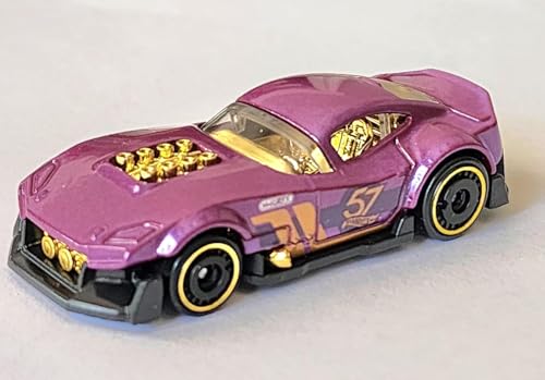 Image of ANVIT Toy Zone 1:64 HW Custom Pearl & Chrome Series Original HW Die-Cast Vehicle (Multicolor), Rare Collectible Edition (Muscle and Blown)