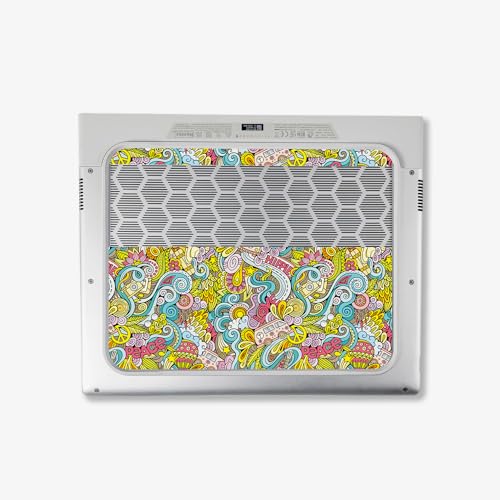 Image of MightySkins Skin Compatible with Alienware X14 R2 (2023) Full Wrap Kit - Ultra Hippie | Protective, Durable, and Unique Vinyl Decal wrap Cover | Easy to Apply & Change Styles | Made in The USA