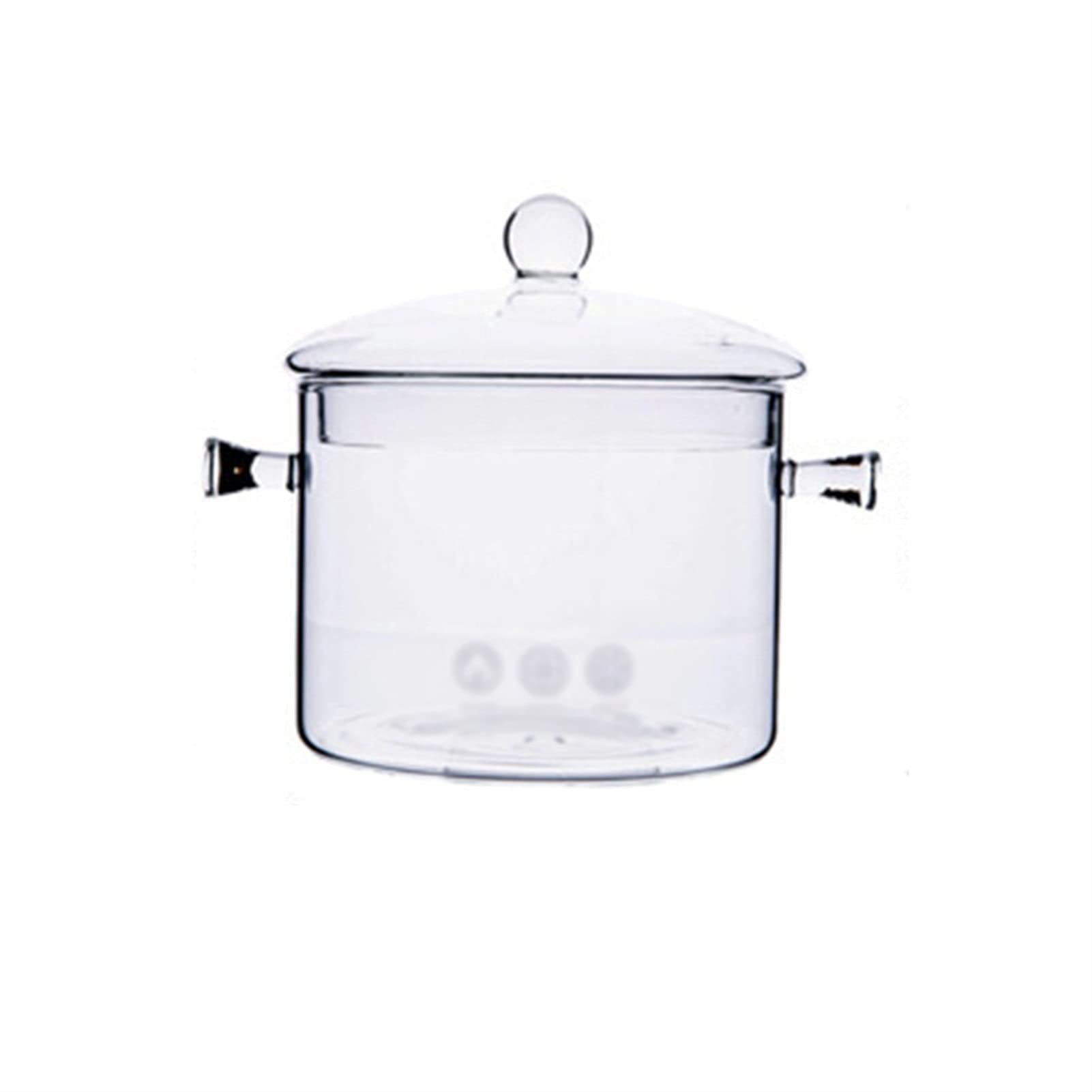 Glasschüssel Glasschalen Große Kapazität Glas Bubble Noodle Salatschale for Studenten Haushalt Hitzebeständigkeit Setz Glas Dessert Frucht Transparente Schüssel Obstschale Glas ( Color : A )