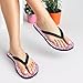 Pink Flamingos Men's Flip Flops Rubber Memory Foam Thong Sandals Dorm Athletic & Outdoor Shoes Anti-Slip Fashion Slides Wide Width Comfy Slippers 50th Birthday Gifts for Him