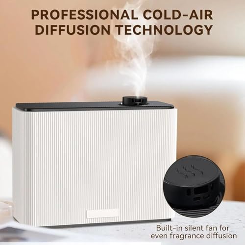 Difusor de aceite esencial de 1000 ml con ventilador integrado y modo automático para el hogar, oficina, hotel y uso comercial
