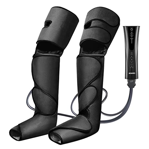 AGARO MAGMA Air Compression Leg Massager, Leg Foot Calves Thigh M...