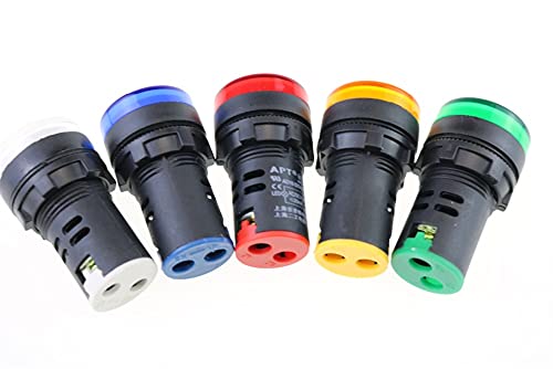 Evite fallos eléctricos con el indicador AD16-22DS 220V LED amarillo 4