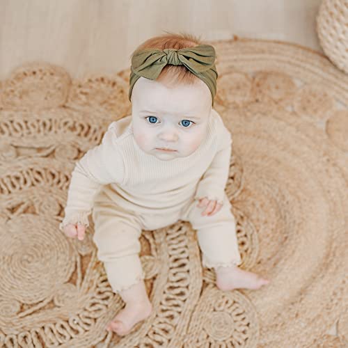 Prohouse 18Pcs Baby Nylon Headbands Hairbands Hair Bow Elastics For Baby Girls Newborn Infant Toddlers Kids #TOP3