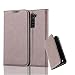Produktbild Cadorabo Hülle kompatibel mit LG K7 2017 aus Premium Kunst Leder Flip Klappbare Stoßfeste Magnetische [Standfunktion] [Kartenfächern] Cover Hülle für LG K7 2017 Tasche in Braun