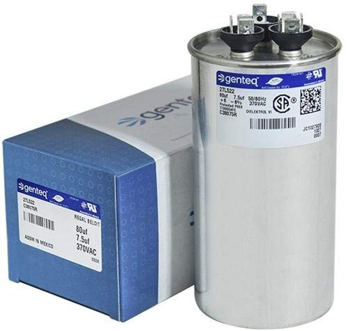 OEM Upgraded Replacement for ICP Heil Tempstar Arcoaire Round Capacitor 80/7.5 370 Volt 1172296
