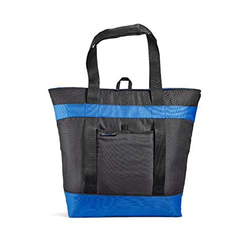 Rachael Ray Jumbo Chill Out Thermal Tote Insulated Grocery Shopping Bag, Black
