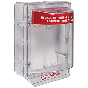 Safety Technology International, Inc. STI-1230 Stopper II without Horn with Clear Spacer, Protective Polycarbonate Cover