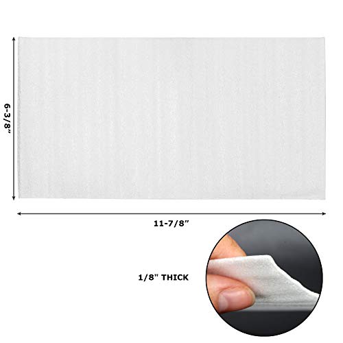 50 Pack Cushion Foam Pouches & Wrap Sheets, 6.3" X 11.8" Moving Foam Wrap Pouches For Moving, Shipping, Packaging Fragile Items Mug, Glasses, China And Dishes, Packing Cushioning Supplies #TOP1