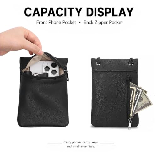 Image of Small Crossbody Women Cell Phone Purse Wallet Bag With Shoulder Strap