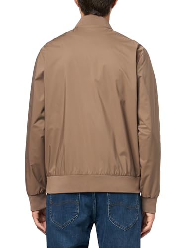 Image of Calvin Klein Men's Matte Logo Zip Bomber Jacket