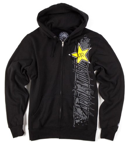 ROCKSTAR MM Fleece blk RS-Raceway ZP Fleece - M