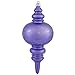 Vickerman 12.5" PurpleUV Matte Gloss Lantern Finial