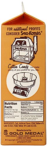 Concession Essentials 2 Pack Flavacol Popcorn Season Salt, 35 Oz Per Pack. Total 70 Ounces #TOP2