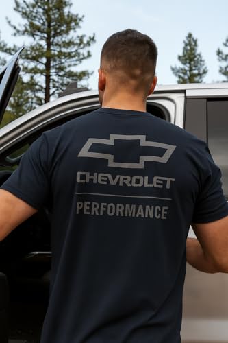 Chevrolet Performance American Flag T-Shirt - Officially Licensed Chevy USA Men's Tee3