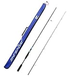 Entsport Sirius 2-Piece Spinning Rod Graphite Portable Spinning Fishing Rod Inshore Spinning Pole Freshwater Spin Rod (8-20-Pound Test) 7' Medium Heavy