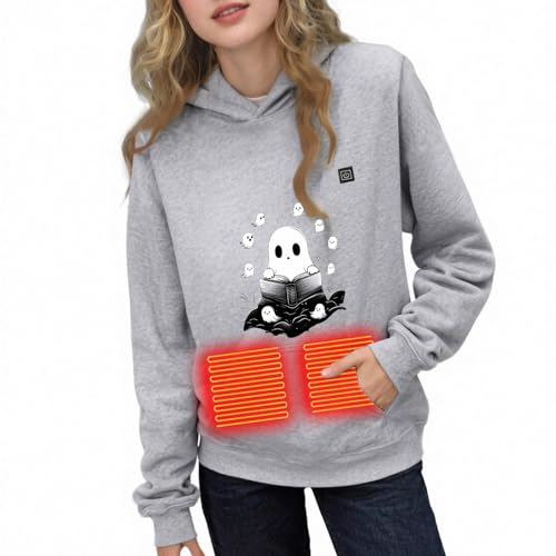 Sweat à capuche chauffante enfant pour le ski et le sport