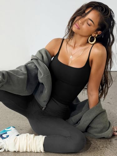 Image of SIGHTBOMB Ultra Soft Premium Feather Touch Cuddle TEE Micro Fibre Spaghetti Tank Tops for Women