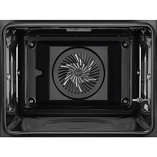AEG BEB331010M Einbau-Backofen / Serie 6000 mit Ringheißluft: gleichmäßige Garergebnisse auf 3 Ebenen / Reinigung mit Wasserdampf / A / Elektronikuhr mit Timerfunktionen / Grillfunktion / Edelstahl – Bild 4