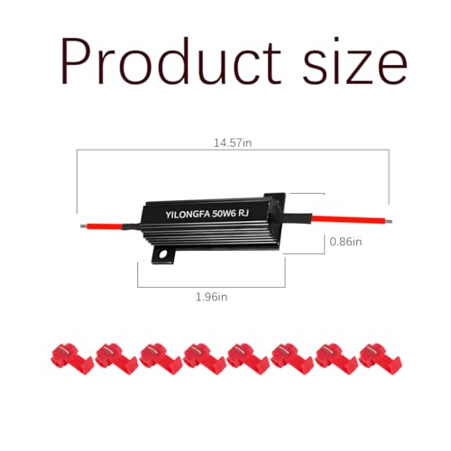 Aluminum body load resistor