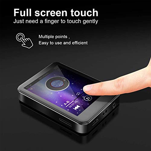 Fdy Mp3 Player, Mp3 Player With Bluetooth5.0, 32Gb Portable Music Player With Fm Radio/Recorder, Hifi Lossless Sound Quality, 2.4Inch Touch Screen Mini Mp3 Player For Running, Expandable 128Gb Tf #TOP1