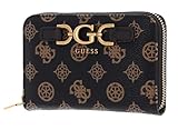 Die GUESS Dagan Medium Zip Around Wallet bietet viel Platz für Ihre Finanzen. So sind diese griffbereit an Ihrer Seite. Durch den Zipper ist die GUESS Geldbörse schnell geöffnet, erleichtern auch Sie sich das Bezahlen! Maße: 14 x 9 x 2 cm