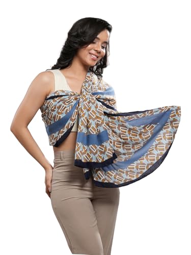 Image of Viscose Scarf for Women | Lightweight & Long | Stole for Women - Stylish Design | Neck Scarf, Hair Scarf, & Head Scarf for Women & Girls | All Season Accessory