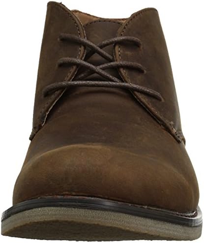 Nunn Bush Men's Lancaster Plain Toe Chukka Boot, BROWN, 12 Wide | Image 1