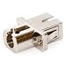 CableRack SC/LC Female to Female SM/MM Metal Simplex Fiber Coupler