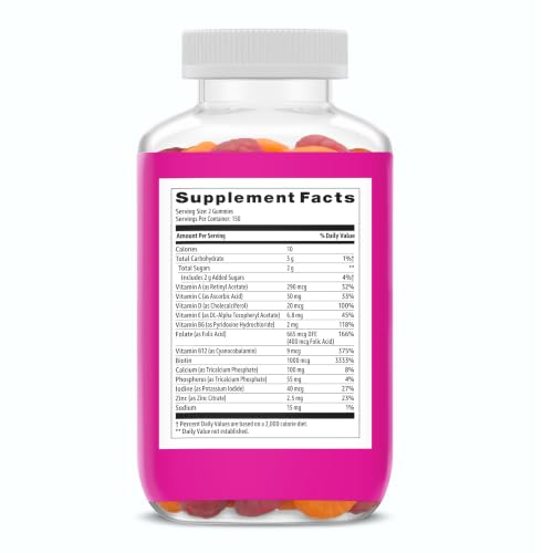 Amazon Basics Women's Multivitamin Gummies