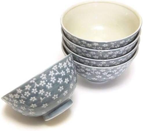 Set of 5 cup of florets (blue) (japan import)