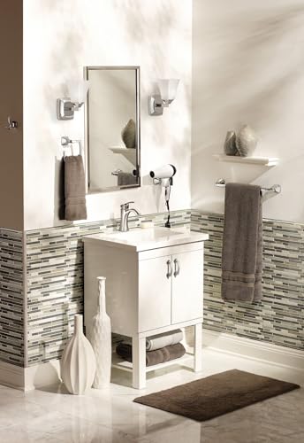 Robinet de salle de bain Moen Voss 6903 chromé avec vidage - 7