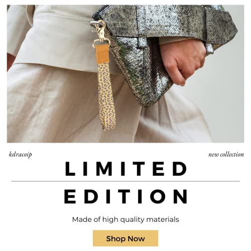 Keychain Wristlet For Women & Men, Wrist Lanyard For Keys, Wallet, Car Key Chains - Unique Patterns, Ultra Soft, Durable Polyester #TOP5
