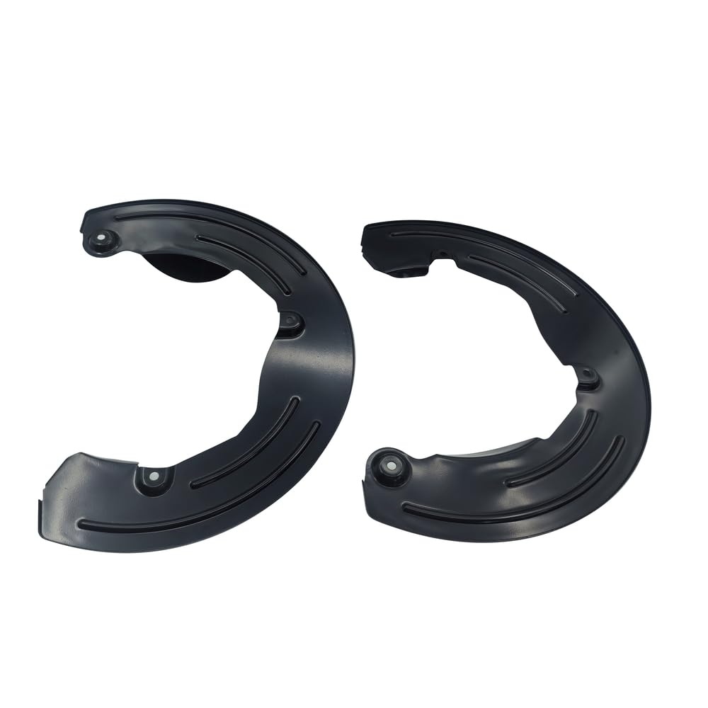 Photo 1 of Geinqiay 2Pcs Front Right Left Brake Dust Splash Cover Shield 52122242AE for 2009-2024 Dodge Ram 2500 3500 52122243AE Driver & Passenger Side