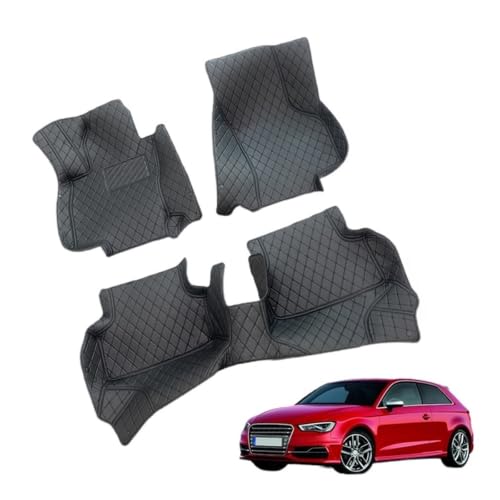 Tapis de voiture sur mesure compatibles avec Audi S3 cuir LHD beige