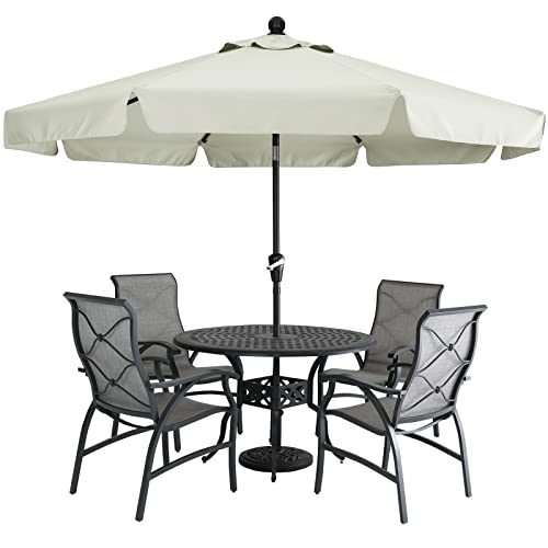 MASTERCANOPY-Valance-Patio-Umbrella-for-Outdoor-Table-Market-8-Ribs-9ft-Light-Beige