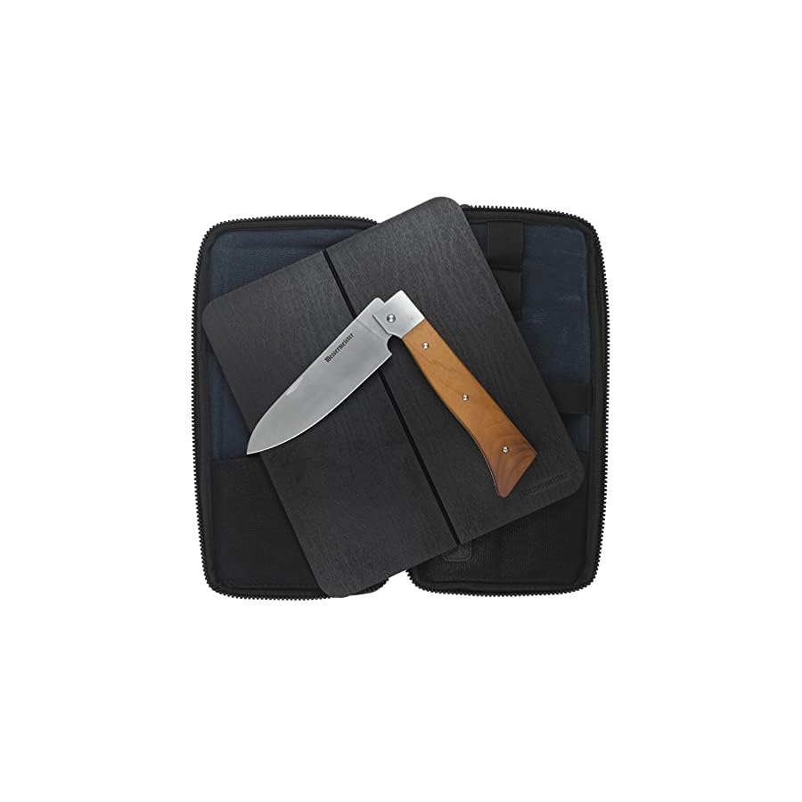 Messermeister-Adventure-Chef-3-Piece-Basecamp-Set-Includes-Folding-6-Chefs-Knife-Folding-TPE-Cutting-Board-Waxed-Canvas-Case Messermeister Adventure Chef 3-Piece Basecamp Set - Includes Folding 6” Chef’s Knife, Folding TPE Cutting Board & Waxed Canvas Case