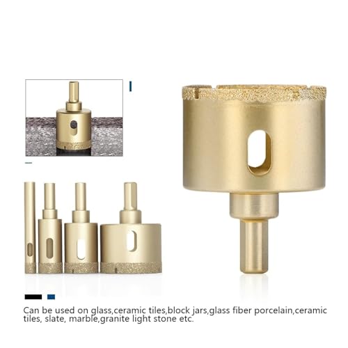 Broca de Diamante Recubierta 40 mm para Vidrio y Mármol miniatura 5