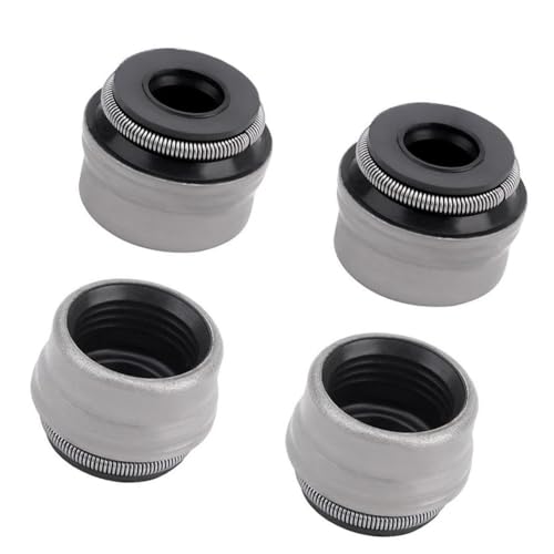 Sello de aceite de vástago para motocicleta de 4 unidades apto para cilindradas 250 a 530
