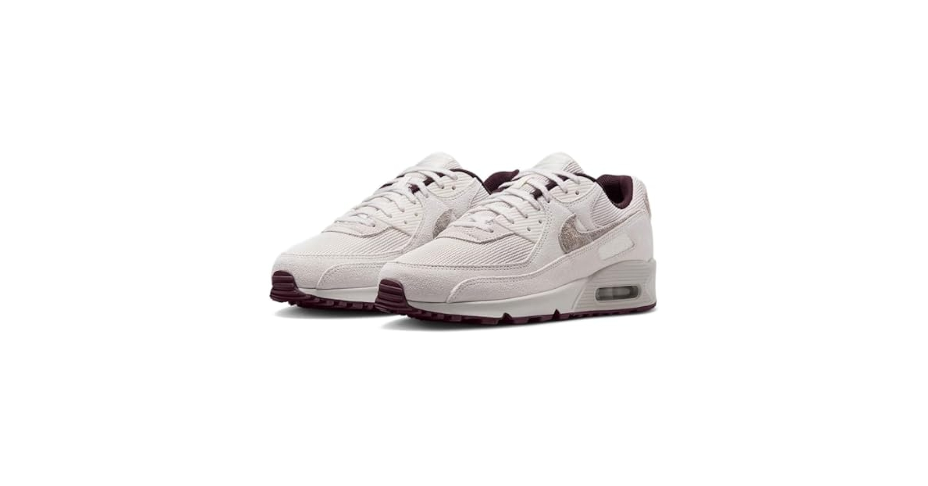 【新品】ナイキ エア マックス 90 PRM ホワイト/バーガンディ 24cm Nike Air Max 90 ホワイト/ピンク/バーガンディ 24cm - メルカリ