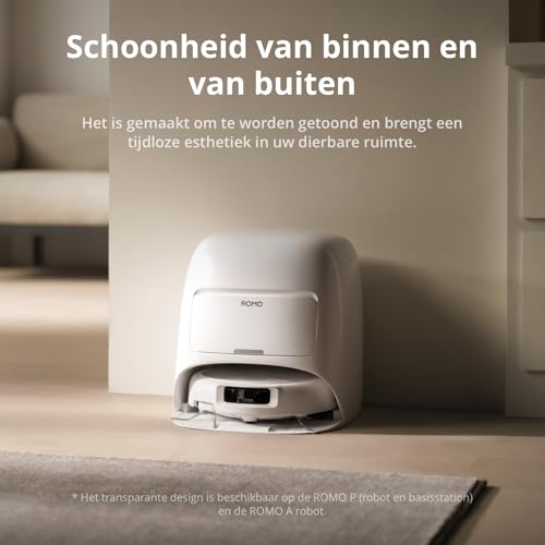 DJI ROMO S robotstofzuiger en mop 25.000 Pa zuigkracht met drone-obstakeldetectie en zelfreinigend basisstation - Afbeelding 4