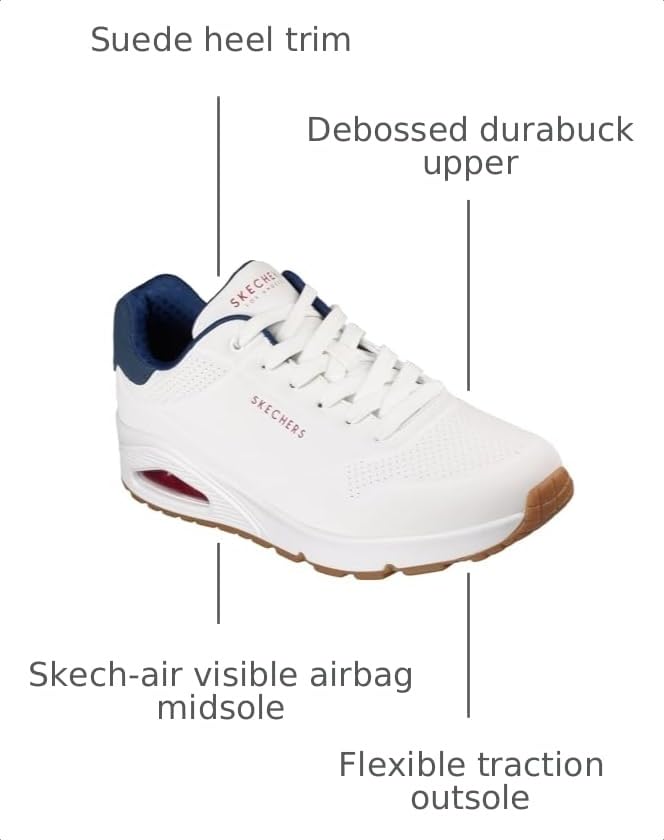 Image of Skechers Men's UNO - Suited On Air Sneaker