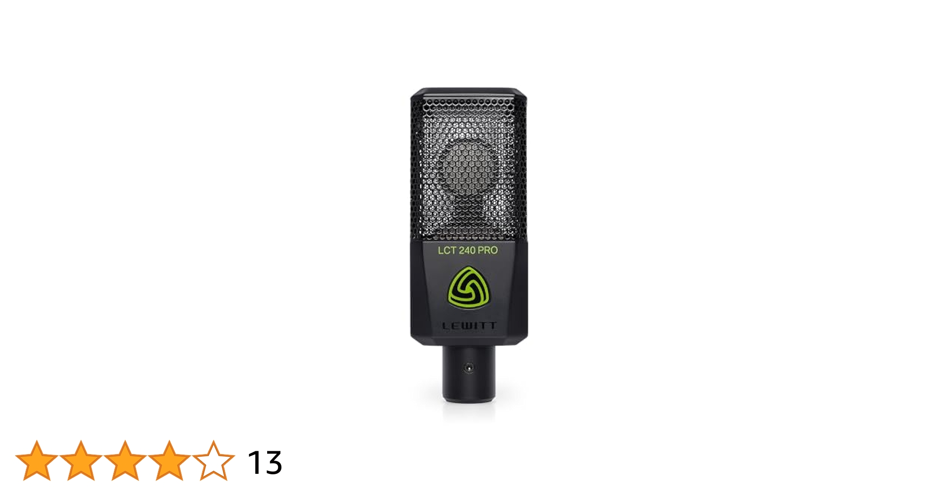 LEWITT LCT240PRO コンデンサーマイク ブラック　コード、ケース付 Amazon.co.jp: Lewitt LCT-240 プロコンデンサーマイク