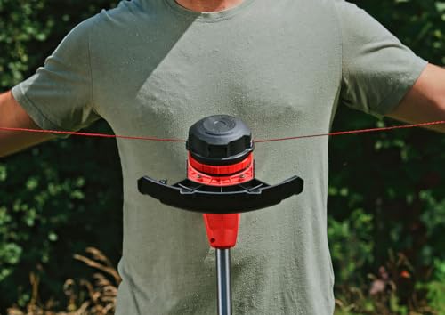 Image of SKIL LT4823B-10 PWR CORE 20 Brushless 20V 13'' String Trimmer Kit, Includes 4.0Ah Battery and Charger, Red
