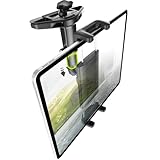 Wukanleng 車載 CD スロット タブレット ホルダー 4-13インチ全機種対応 CDスロット携帯電話ホルダー 高さ角度調整 360 度旋转 取り付け簡単 スマートフォン&カーナビ&タブレット兼用 iPad Pro 13 12.9 Air Mini、Galaxy Tabs、携帯電話に対応