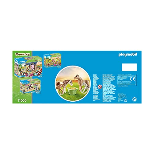 2 Poneys Islandais Et Poulains 71000.0 Playmobil La Boîte - vue 6