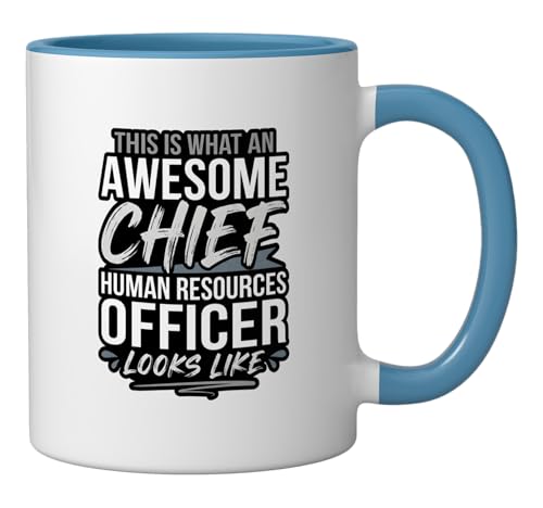 Taza de cerámica 11 onzas azul y blanca miniatura 2