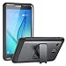 Galaxy Tab E 8.0 Case, YOUMAKER Full-body Heavy Duty Protective Case with Kickstand and Built-in Screen Protector for Samsung Galaxy Tab E 8.0 inch - Black/Black