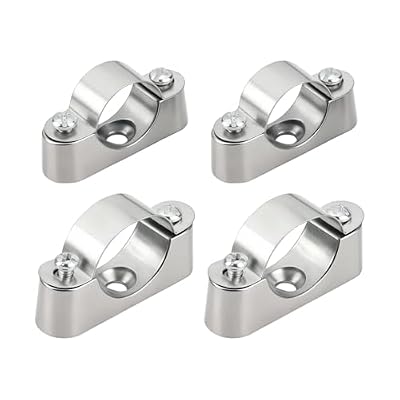 VGOL 40 Piezas de Soporte de Tubería Abrazadera de Soporte de Tubería Clip de Sillín Tarjeta de Pared para Fijación de Tuberías Y Cables Tendido de Tuberías Tuberías Eléctricas (20 Mm 25 Mm)